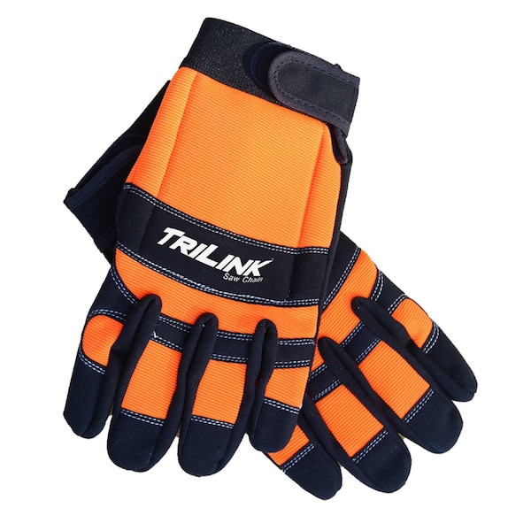 Trilink Gloves Nylon with PVC grip, Large Size For Industrial Tractors; GV001TL2 - main